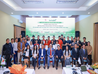 Herbalife Việt Nam phối hợp cùng Ủy Ban Olympic Việt Nam tổ chức buổi đào tạo “Tối ưu Hiệu suất và Phục hồi thông qua Dinh dưỡng Thể thao” cho các huấn luyện viên và vận động viên